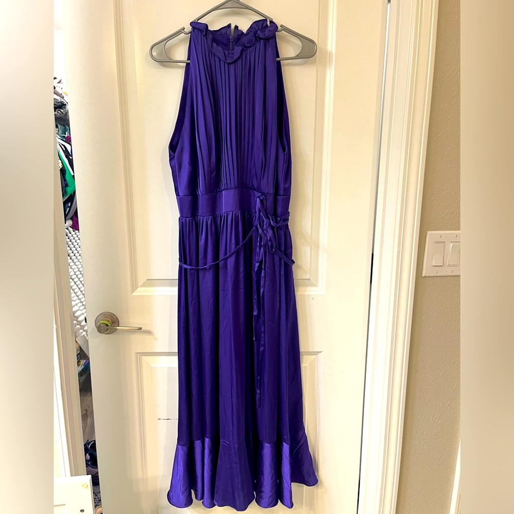 Ieena for Mac Duggal Satin Dress